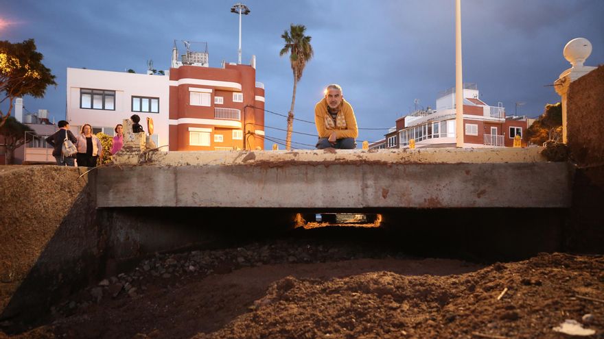 Barrancos alterados y calles sin alcantarilla: por qué las lluvias siempre se ceban con el municipio de Telde