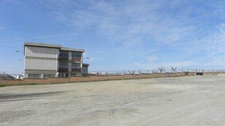 Estado actual de la parcela colindante al Colegio de San Isidoro.