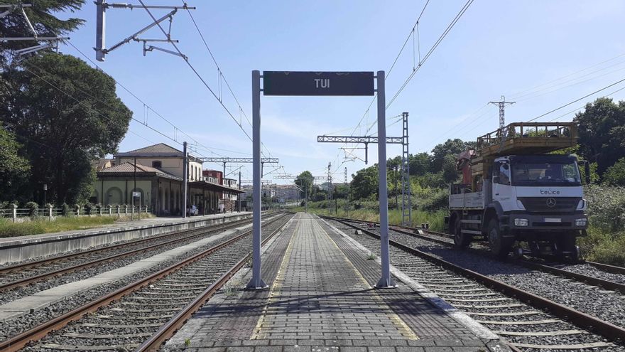 Electrificación del tramo Guillarei-Tui-Frontera Portugesa