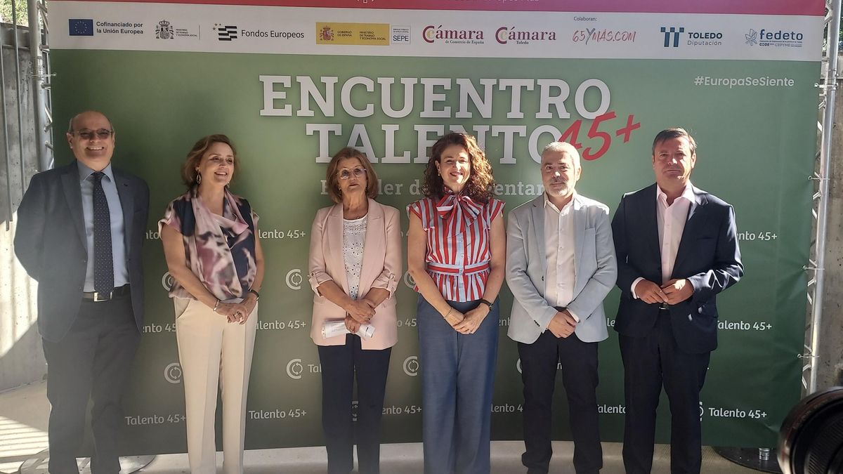 Inauguración del evento Talento 45+ en Toledo