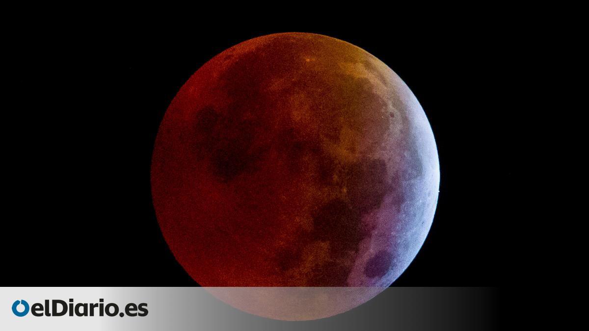 Así se ha visto el eclipse total de la Luna en diferentes partes del mundo