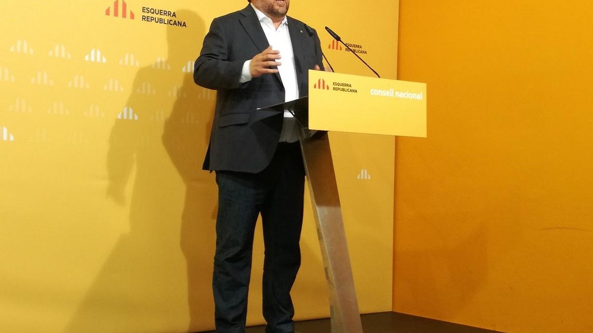 El líder de ERC, Oriol Junqueras, en una foto de archivo