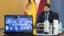 El presidente de Murcia, Fernando López Miras