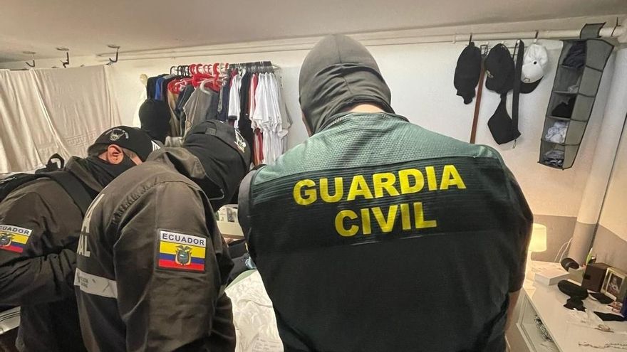 La Guardia Civil detiene en Tarragona a los dos principales líderes de Los Tiguerones, organización considerada terrorista en Ecuador
