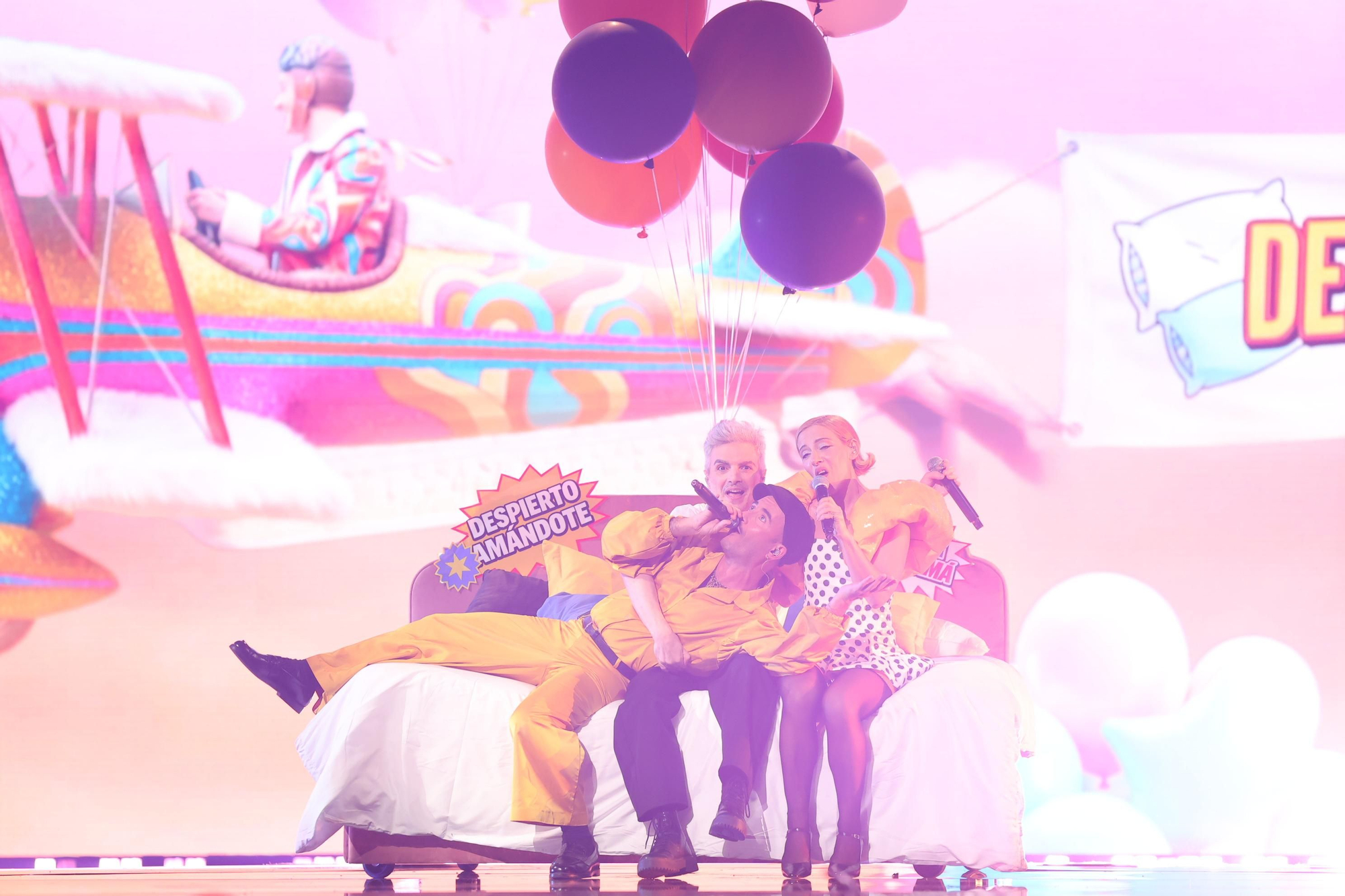 Miranda! & bailamamá en su actuación de la segunda semifinal del Benidorm Fest 2026