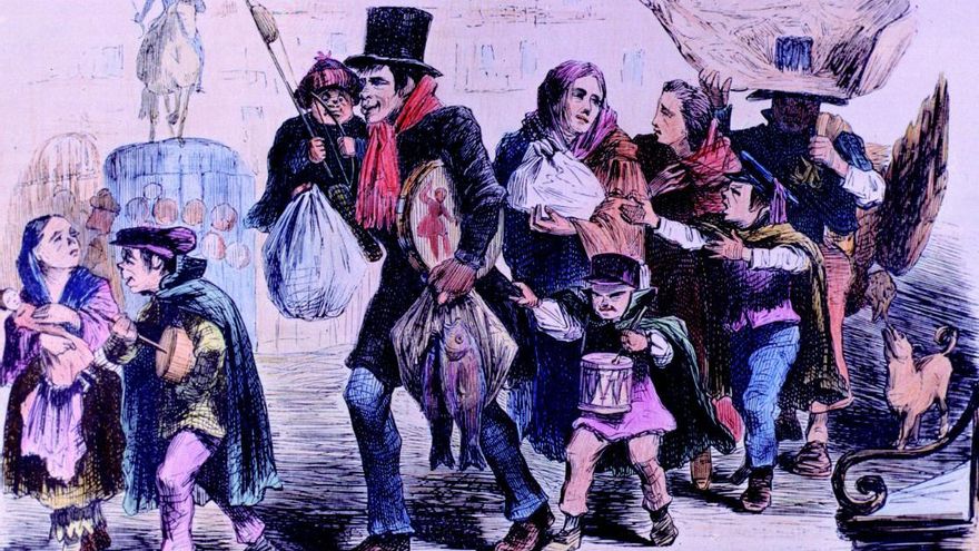 Ruido y risas en la calle: las navidades populares del siglo XIX en Madrid