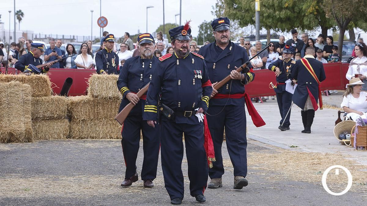 Recreación de la batalla del Puente de Alcolea
