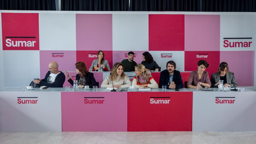 Movimiento Sumar inicia su despliegue territorial para recomponerse mientras aplaza la asamblea estatal