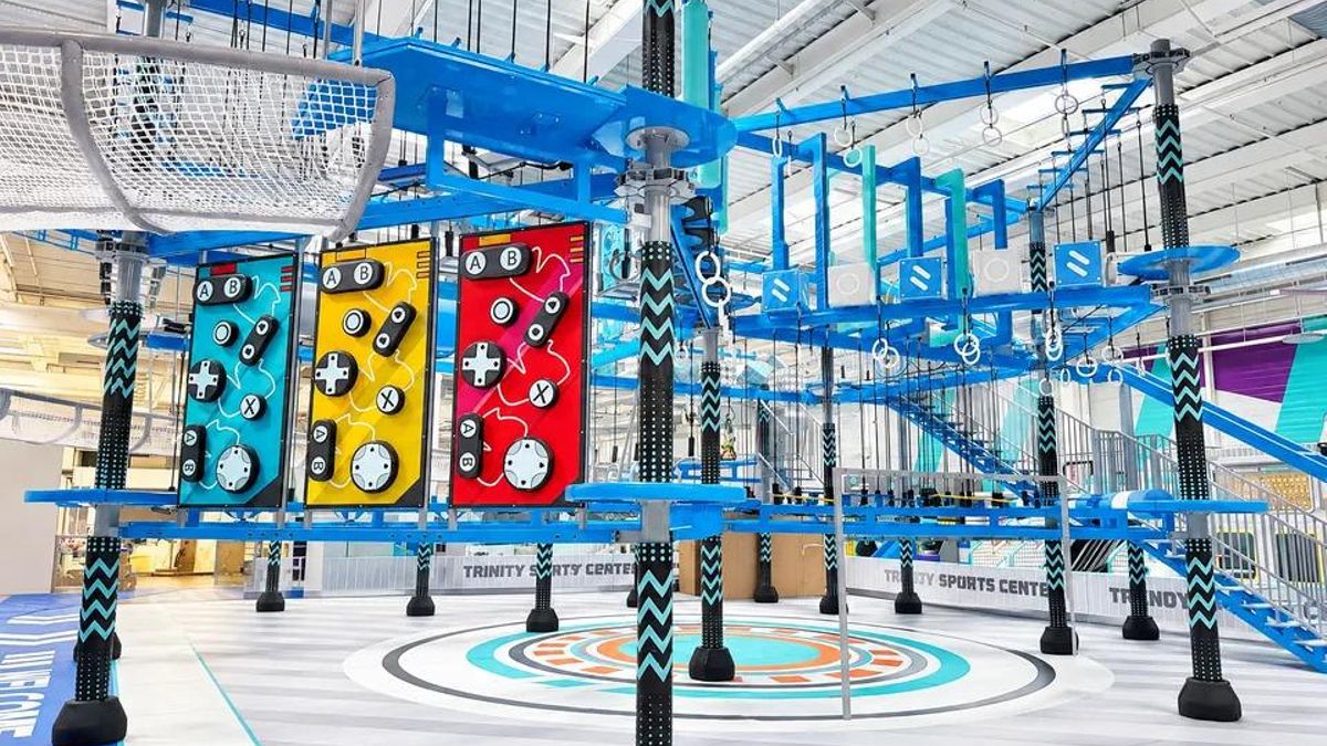 Jump Sky aterriza en Zaragoza con un parque repleto de camas elásticas, toboganes y aventuras