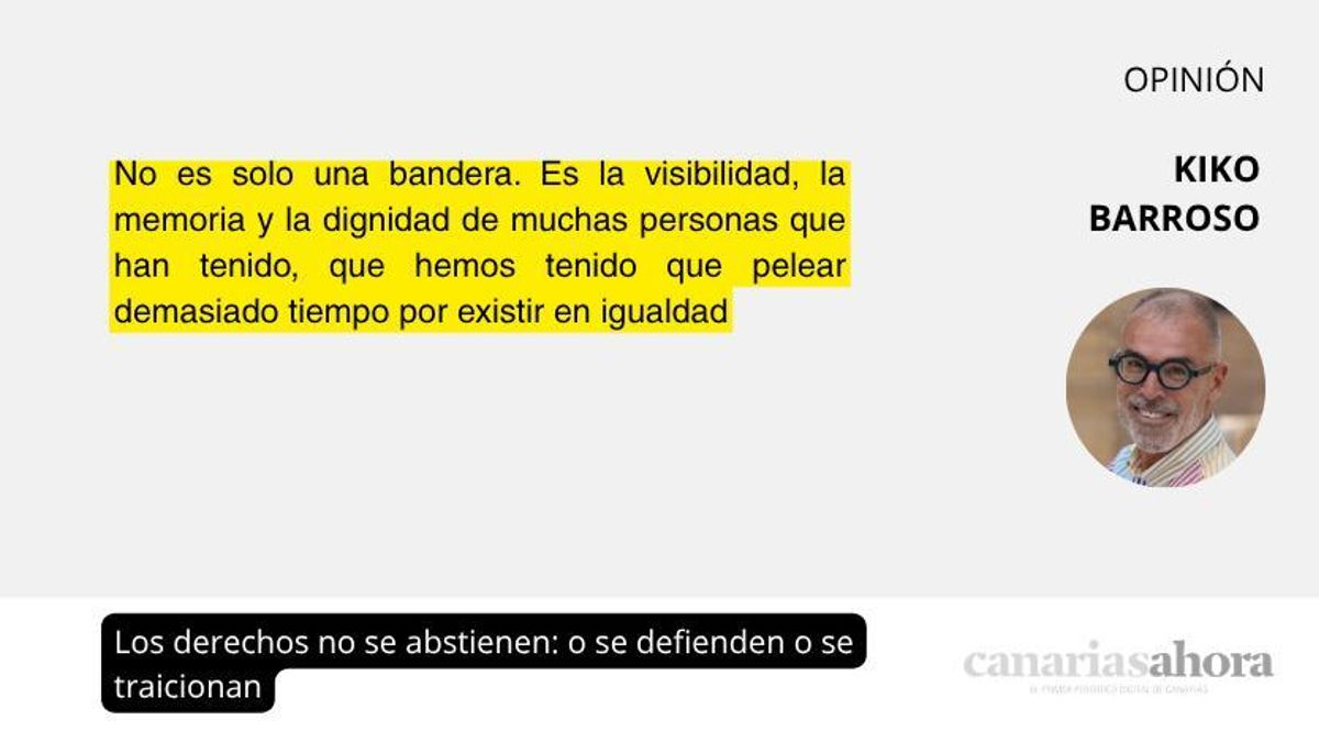 Los derechos no se abstienen: o se defienden o se traicionan