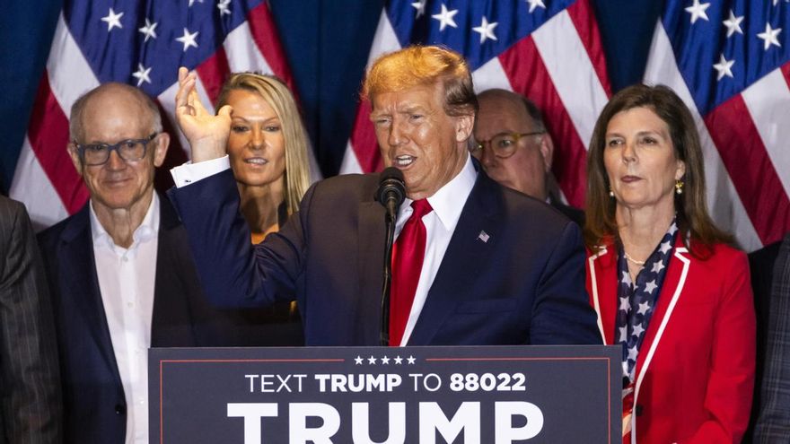 Trump arrasa en las primarias de Carolina del Sur frente a su rival republicana