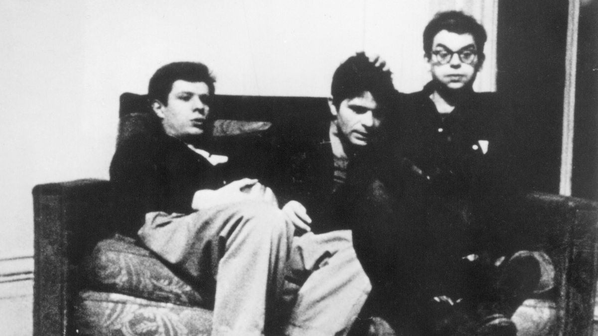 De izq. a cha.: Peter Orlovksy, Gregory Corso y Allen Ginsberg en 'Pull my Daisy'. Foto: Photofest (212) 633-6330