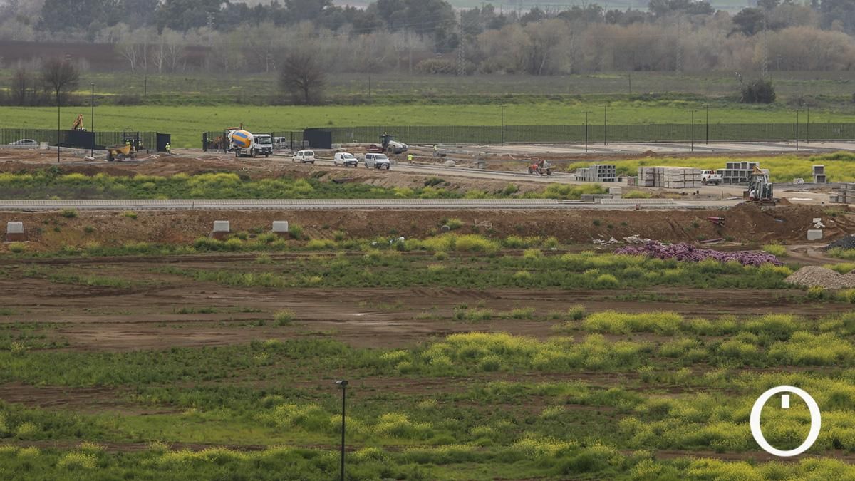 Obras de la Base Logística del Ejército de Tierra