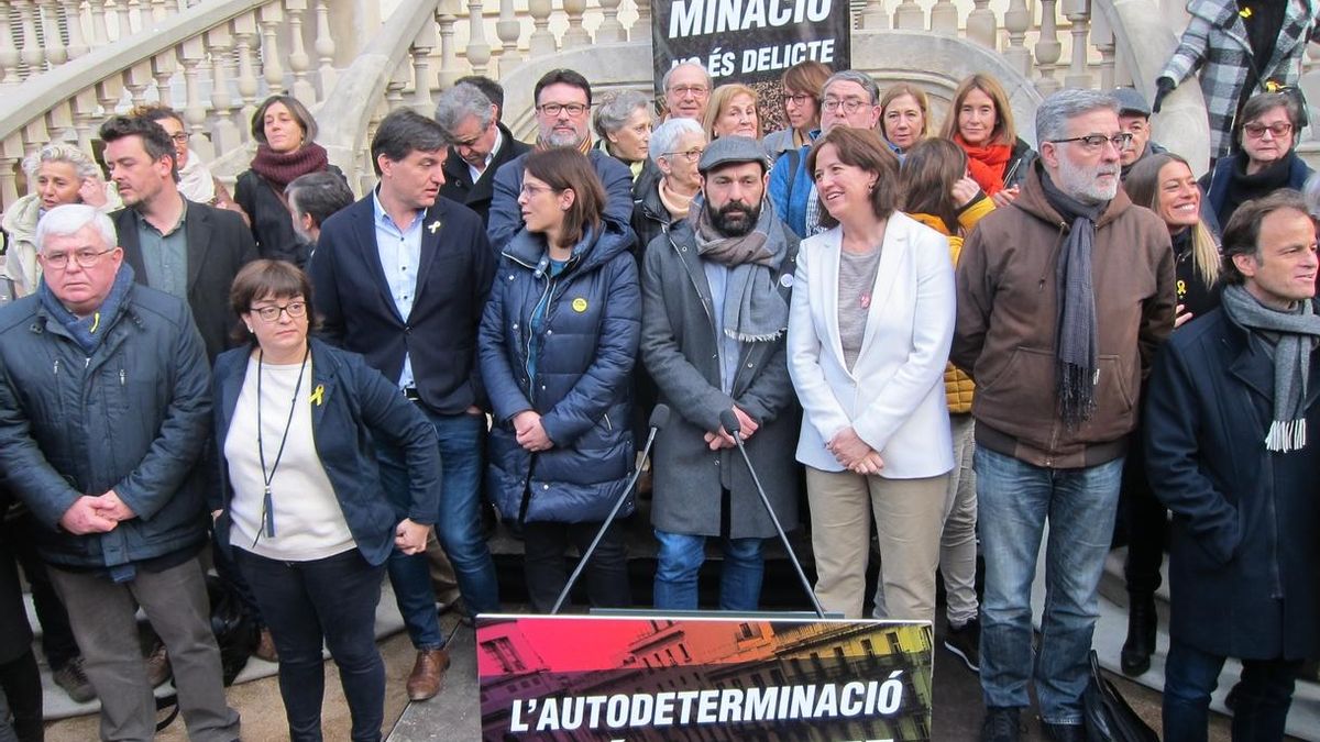 El soberanismo convoca manifestación el 16 de marzo en Madrid contra el juicio y huelga general en Cataluña el 21