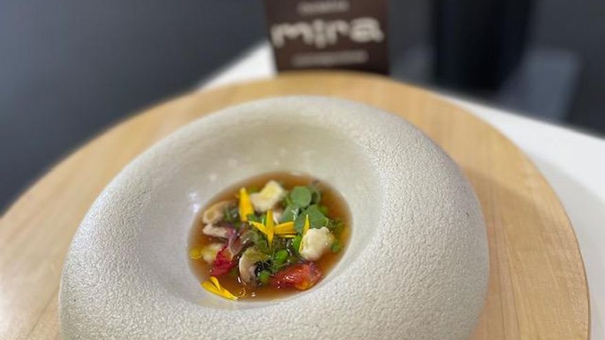 Sopa fría de la huerta