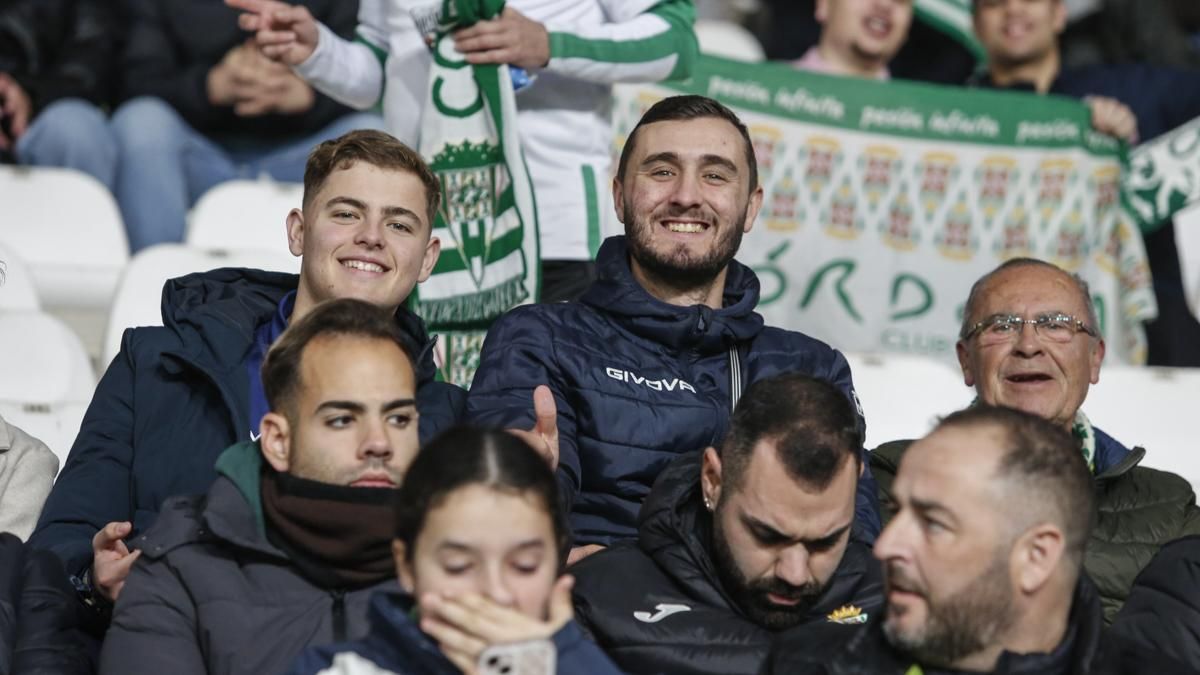 Grada Blanquiverde del Córdoba CF - Burgos CF
