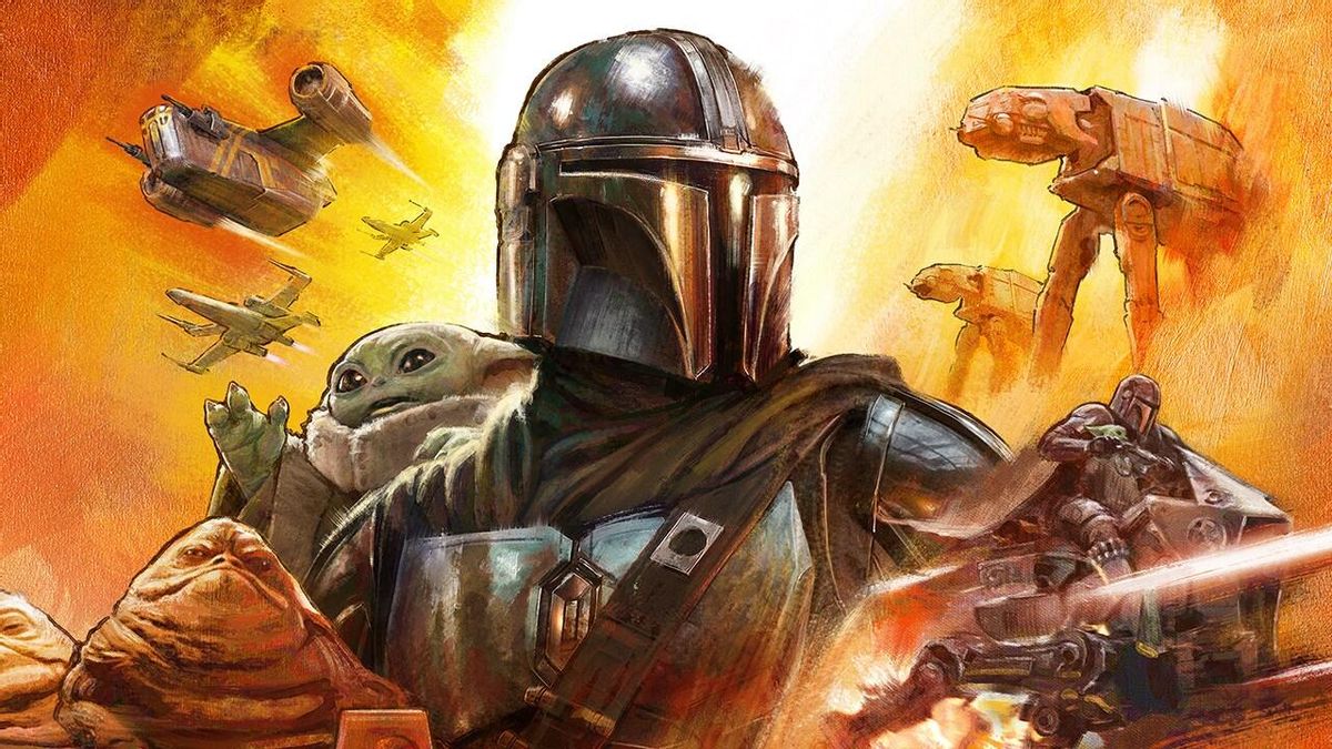 Poster de 'The Mandalorian and Grogu'