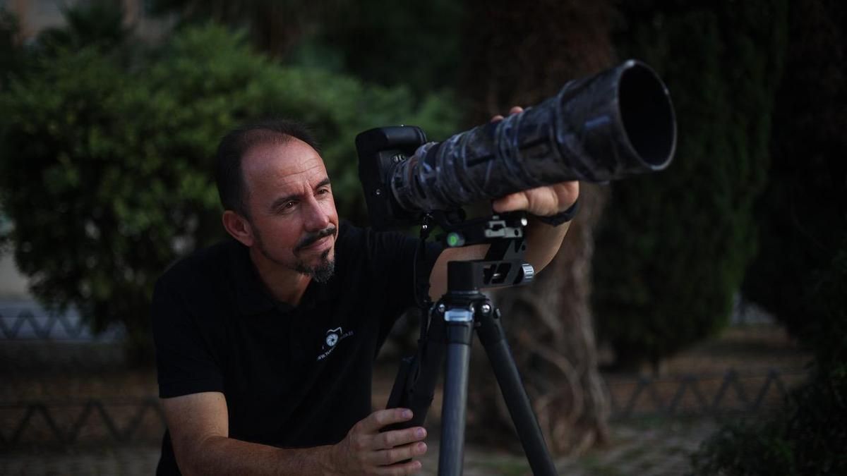 Antonio García Gutiérrez es montador de baños, pero la fotografía de su paisaje es su gran pasión: el próximo verano, planea viajar a Cádiz para fotografiar el siguiente eclipse total.