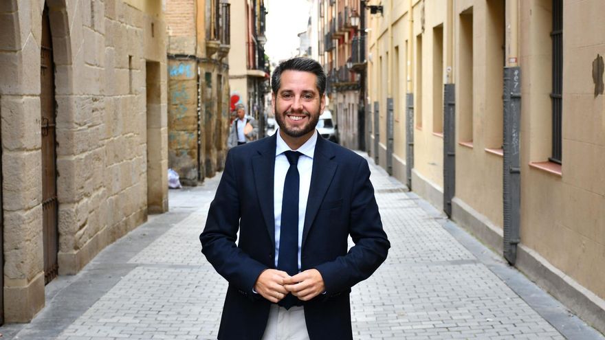 Javier García, candidato a dirigir el PSOE de La Rioja: "Hay que intentar que un votante conservador pueda confiar en nosotros"