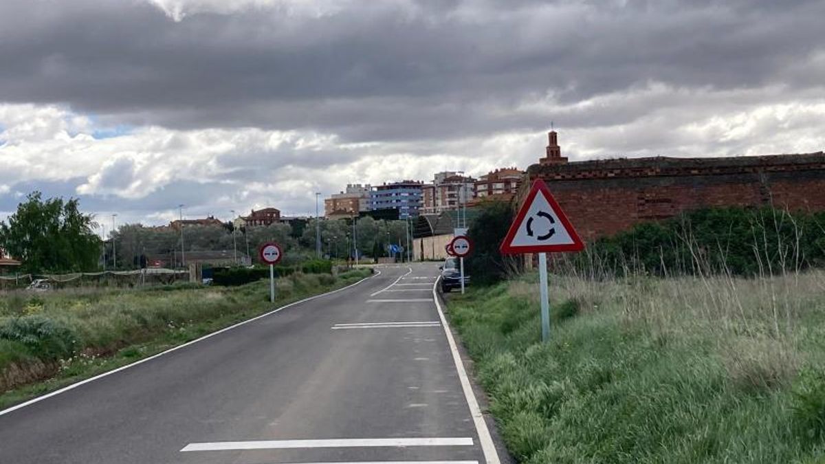 Fin de obra en la carretera entre Calahorra y Murillo de Calahorra