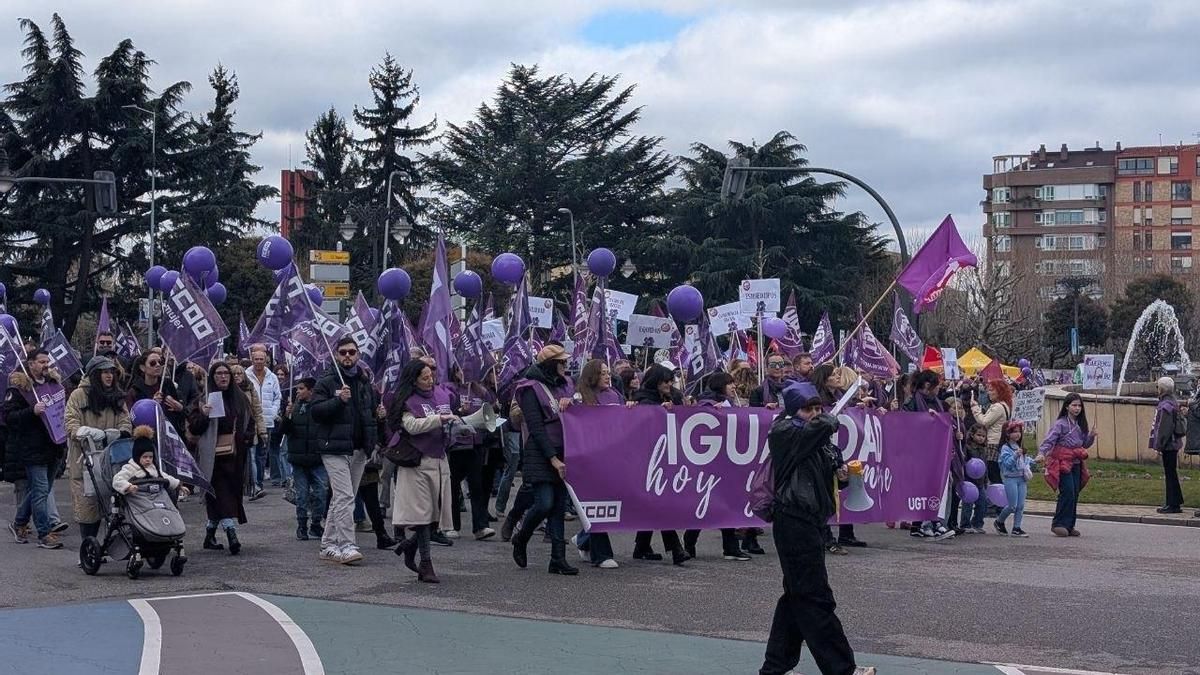 Manifestación del 8M en León