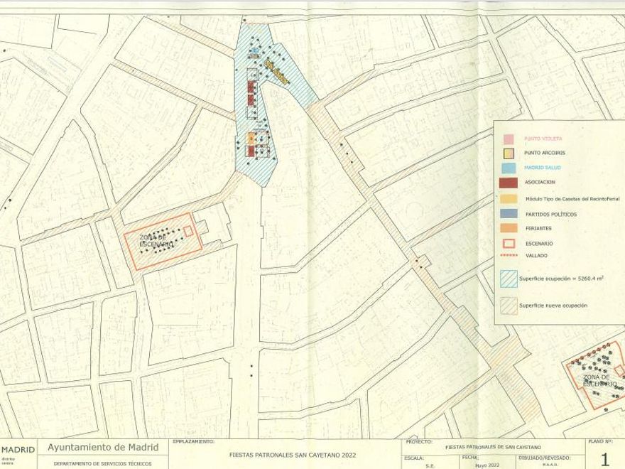 Recinto ferial de San Cayetano, con Cascorro como epicentro y actuaciones en plaza Vara de Rey
