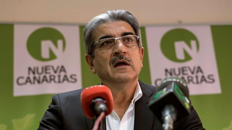 El presidente de Nueva Canarias, Román Rodríguez