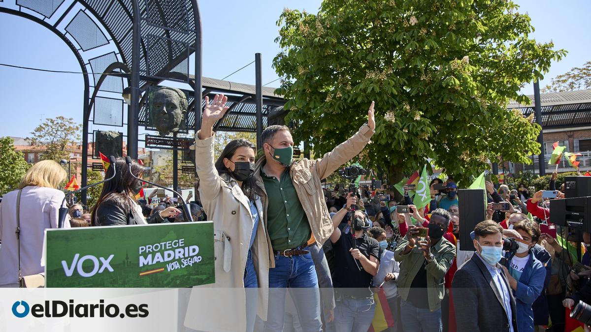 Vox arranca la campaña cargando contra Sánchez y alejándose del PP por ...