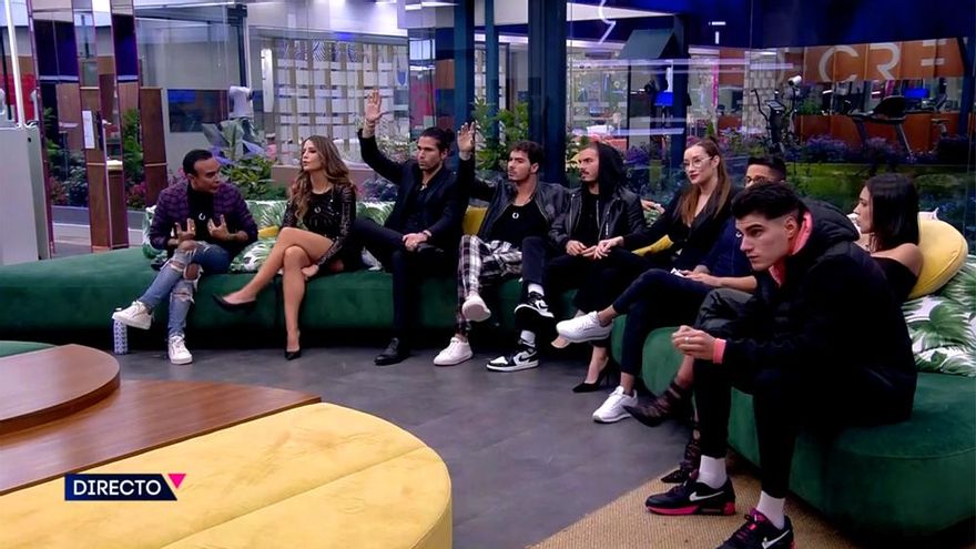 Los concursantes de 'Secret Story', en la gala del pasado jueves