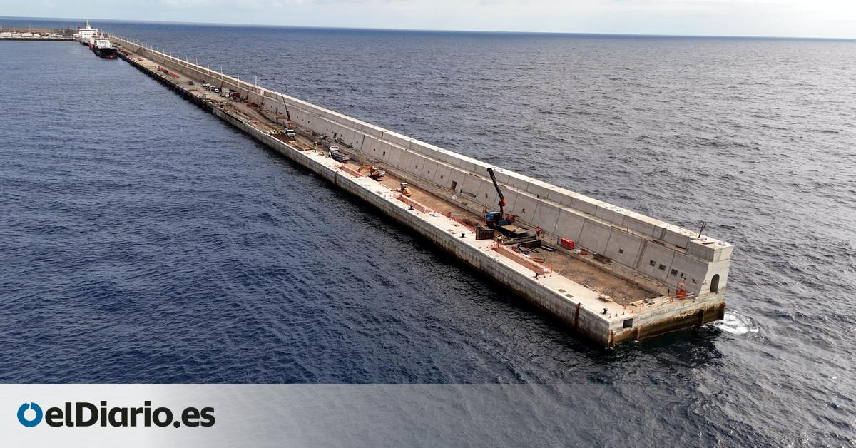 Completion of the Fourth Phase of the Nelson Mandela Dock Extension in Las Palmas Adds 238.50 Metres to the Quay