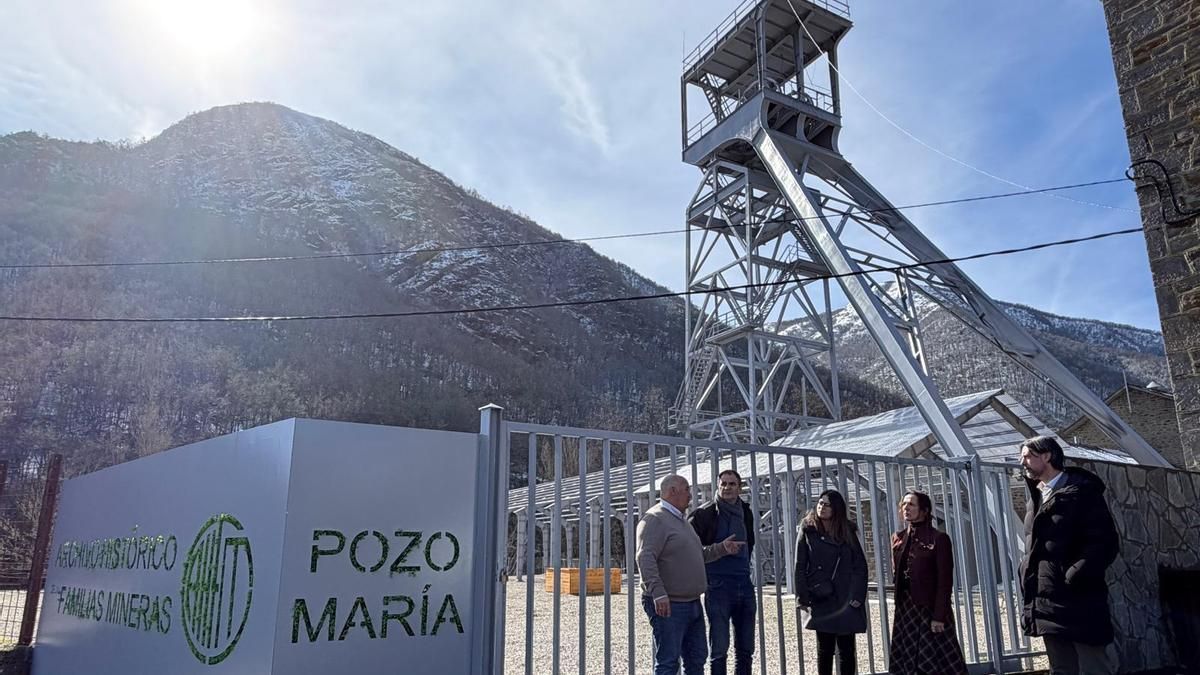 El PP propone la construcción de un nuevo polígono industrial en Villablino durante una visita electoral a Laciana