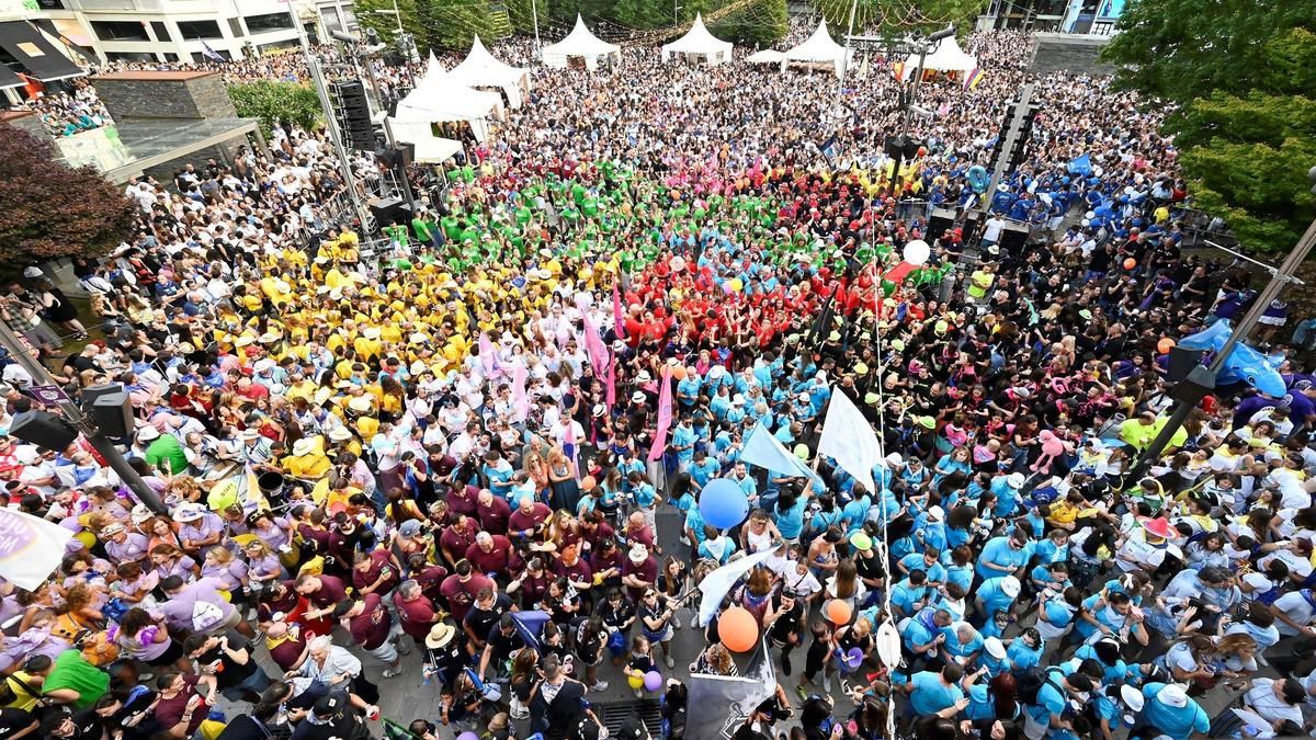 Los sindicatos de la Policía de Santander denuncian "caos absoluto" de seguridad en el chupinazo y exigen dimisiones