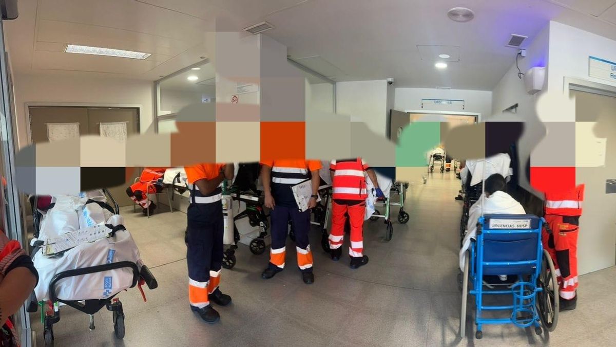 Saturación crónica en las urgencias del San Pedro en Logroño: denuncian ambulancias bloqueadas durante horas y 42 pacientes esperando una cama