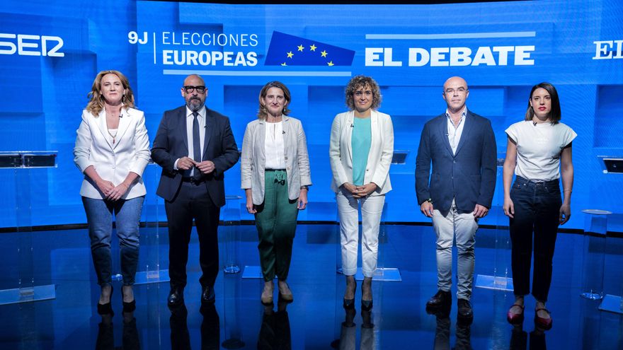 El debate a seis del 9J: un todos contra todos con reproches sobre inmigración y amnistía