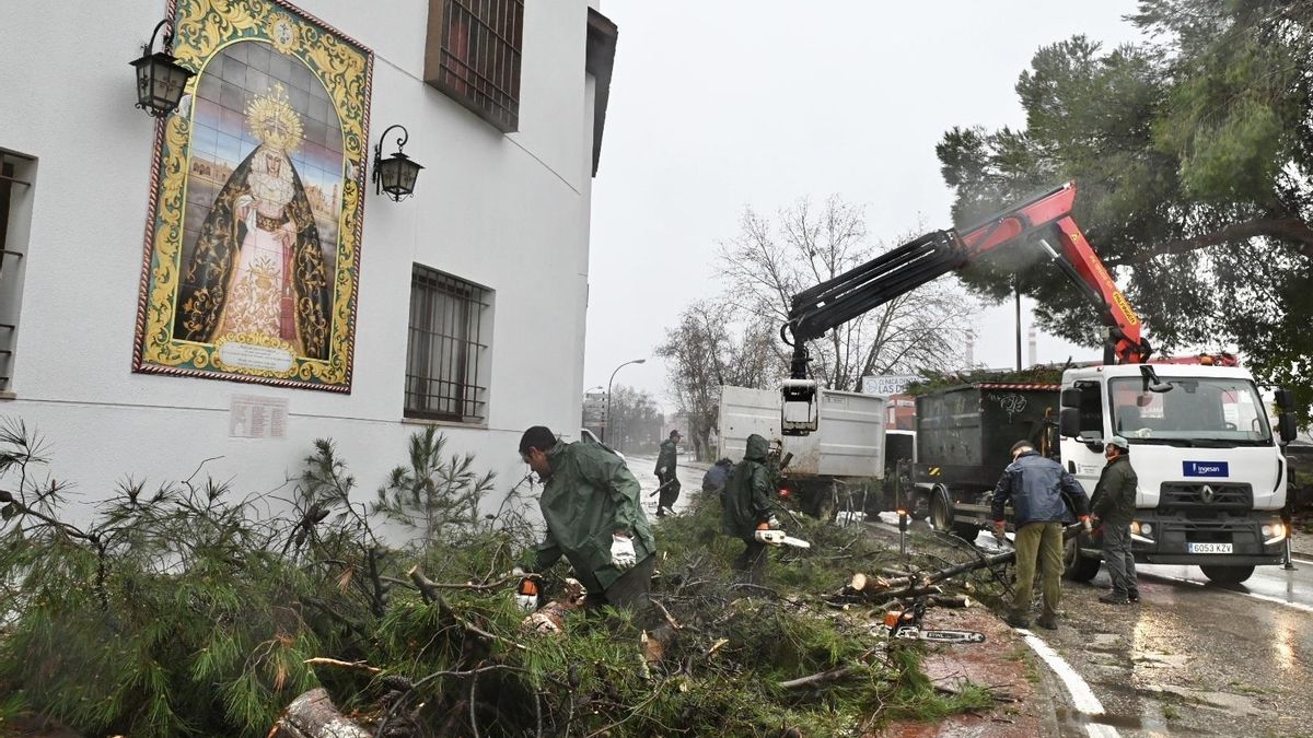 Jerez desaloja a 900 vecinos ante la previsión de lluvias torrenciales e inundaciones históricas