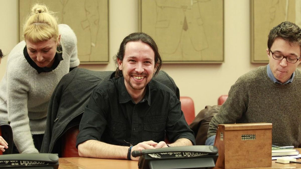 Pablo Iglesias e Íñigo Errejón.
