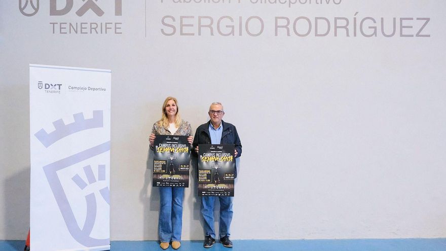 El Cabildo y la Fundación CB Canarias presentan el Campus inclusivo Semana Santa