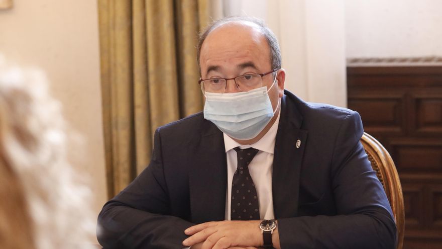 El ministro de Cultura y Deporte, Miquel Iceta.
