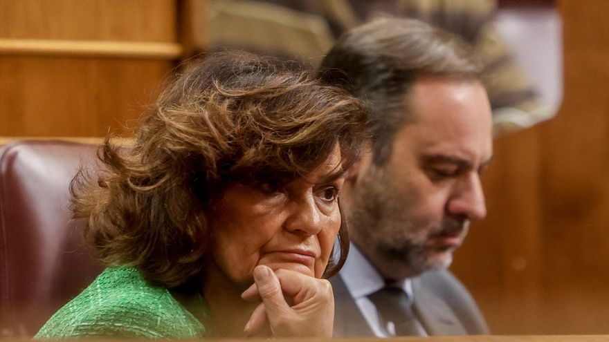 La presidenta de la Comisión de Igualdad en el Congreso de los Diputados y ex vicepresidenta del Gobierno, Carmen Calvo.