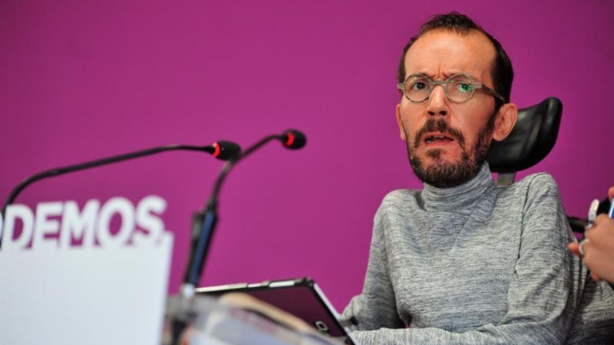 El secretario de Organización de Podemos, Pablo Echenique.