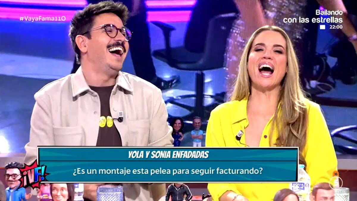 'Vaya Fama' se ríe del "teatrillo" de Sonia Monroy y Yola Berrocal en 'De Viernes': "Lo han montado para facturar"
