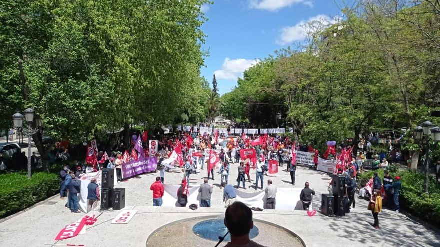 Manifestación en Puertollano