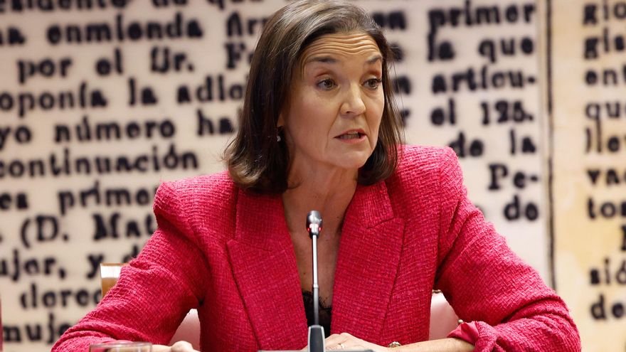 La portavoz del PSOE en el Ayuntamiento de Madrid y exministra de Industria, Comercio y Turismo, Reyes Maroto en una imagen de archivo. EFE/ J.P.Gandul