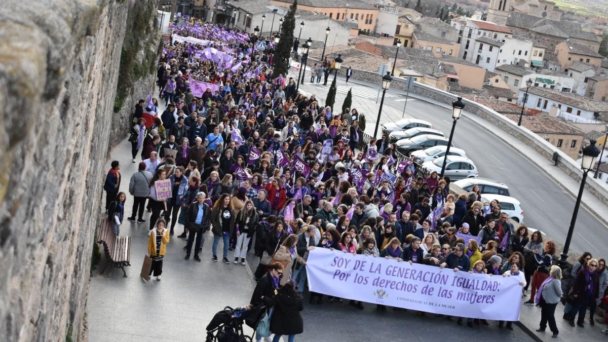 Ciudades y pueblos de Castilla-La Mancha se movilizan por la igualdad: el 8M, en imágenes