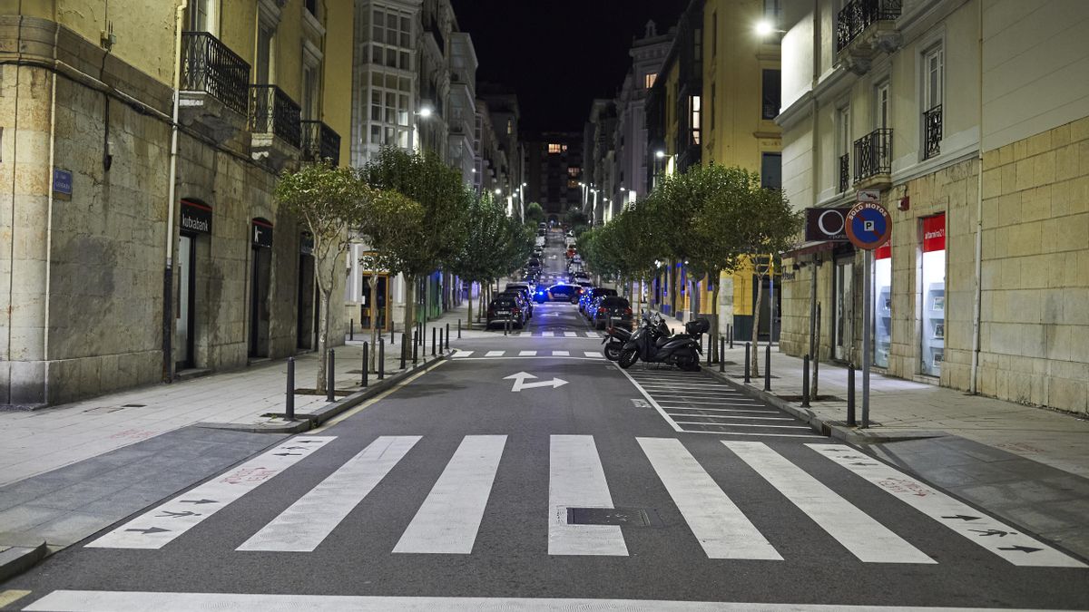 Archivo - Calle de Santander vacía