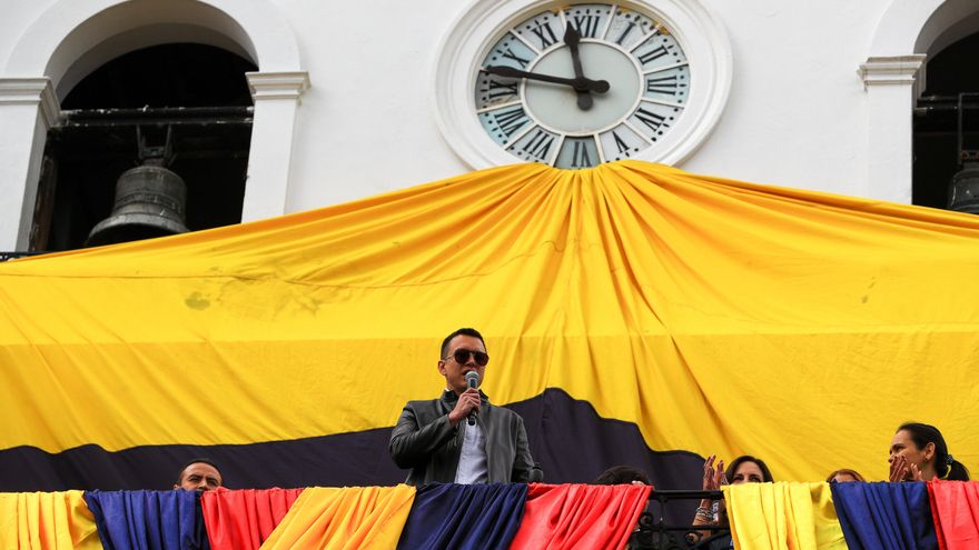 Tribunal de Ecuador analiza denuncia contra Noboa por "inducir al voto" como presidente