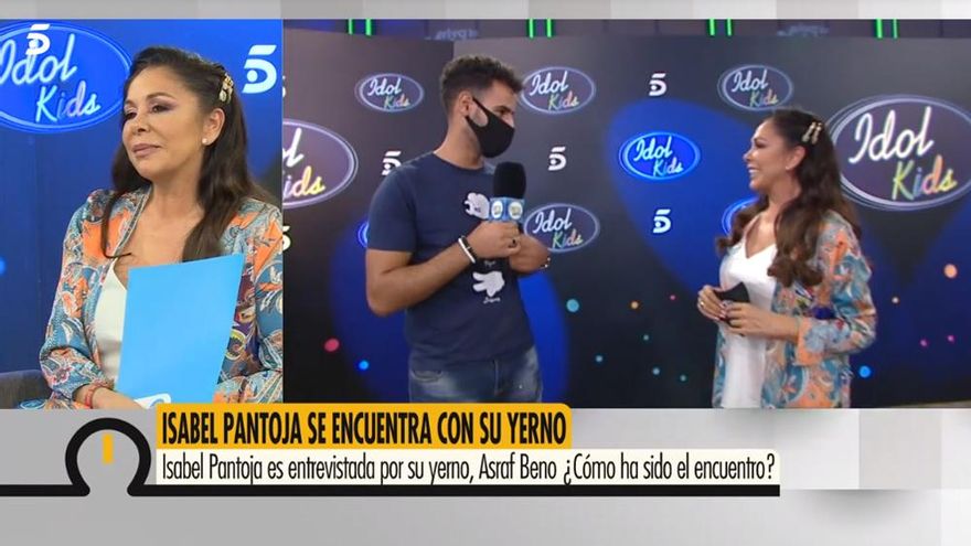 Asraf e Isabel Pantoja en 'Ya es mediodía'