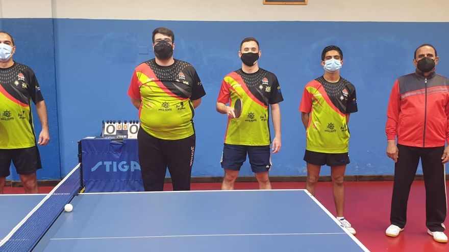 El Círculo, líder del Grupo-2 de la Primera División de tenis de mesa
