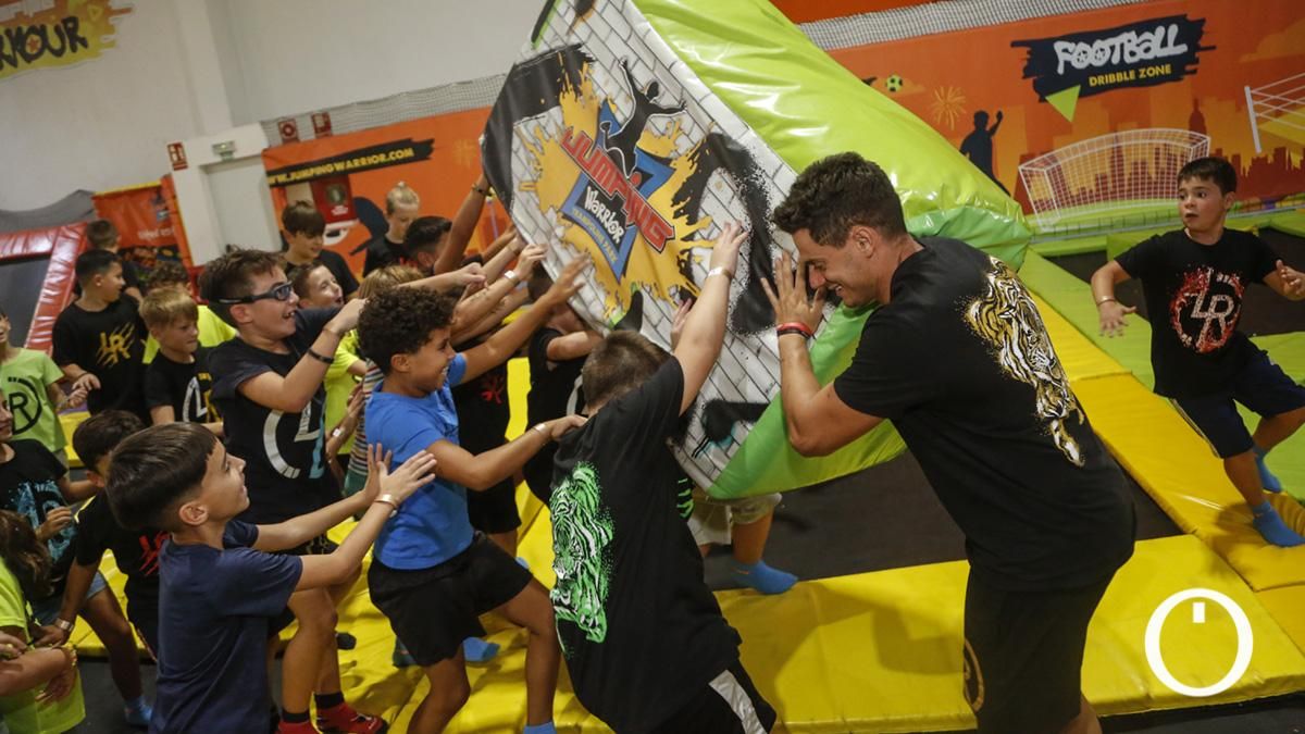 Parkour en Jumping Warrior con Álex Segura