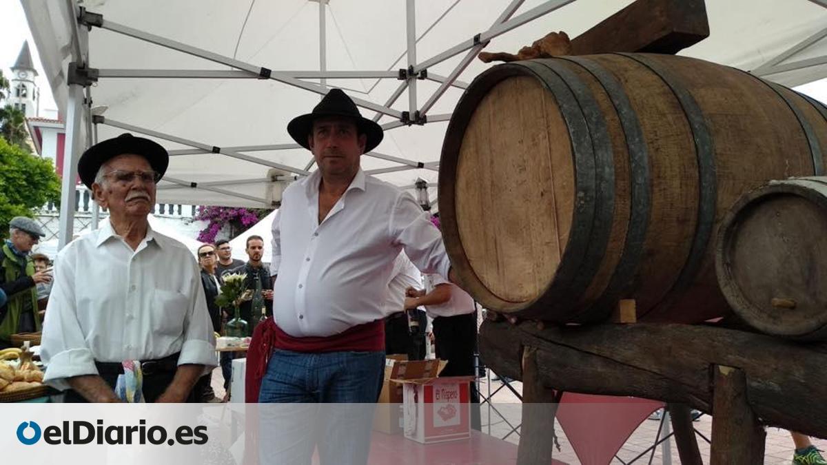 ‘Jura de la pipa’ y bendición del vino nuevo en El Paso